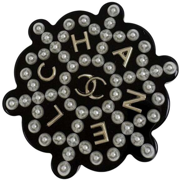 Chanel Cc Logo Brooch Metal #244014C86B